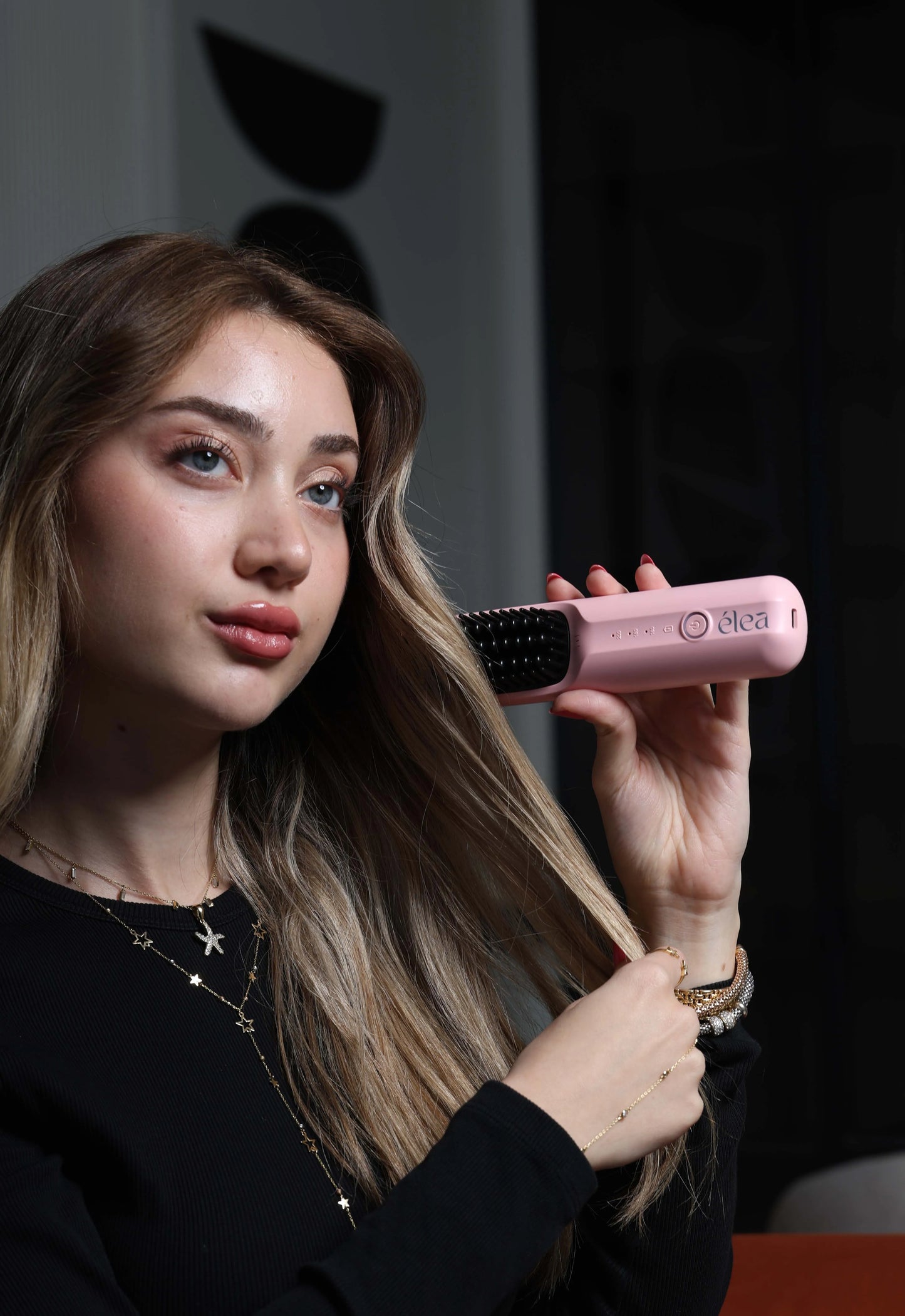 Heated brush+ FREE Heated Eyelash Curler
